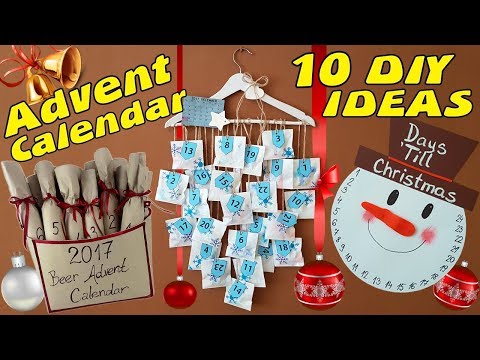10 DIY Advent Calendar Idea / HOW TO!