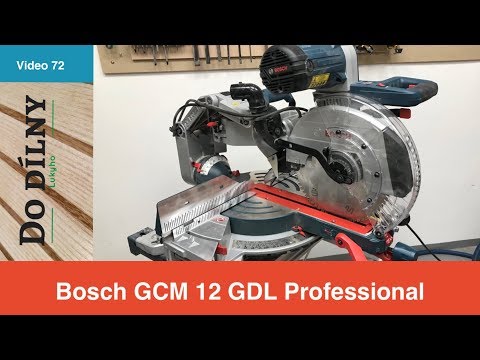 Bosch GCM 12 GDL Professional / Kapovací a pokosová pila / Bosch GTA 2500 W /pila na dřevo