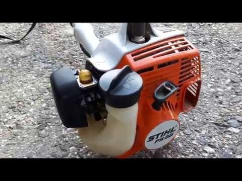 Stihl FS55 cold start krovinorez