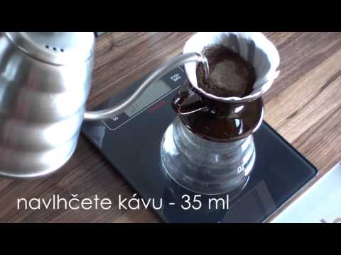 Příprava kávy Hario V60