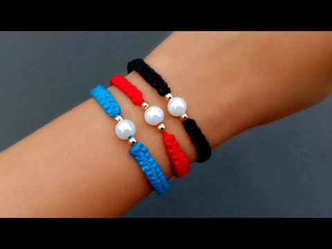 Easy Friendship Bracelet//How To Make Thread Bracelet// Useful &amp; Easy