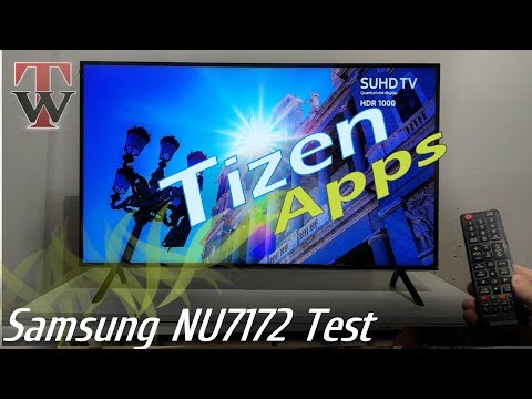 Tizen Test - Samsung NU7172 Smart TV