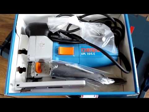 Unpacking / unboxing jig saw Narex EPL 10-5 E 764426
