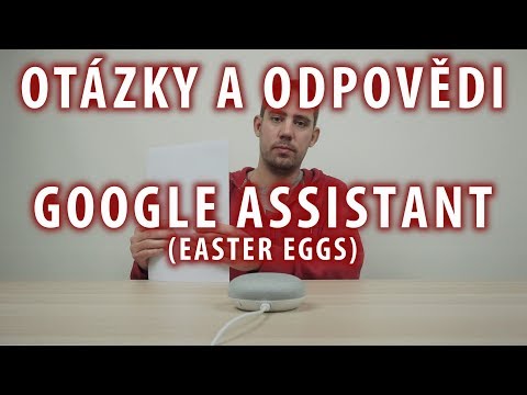 Otázky a odpovědi s Google asistentkou - Google home mini
