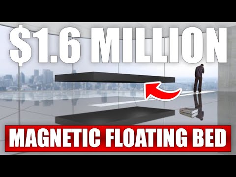 The $1.6 Million Magnetic Floating Bed