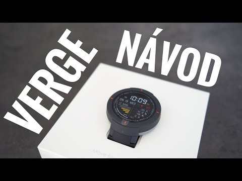 NÁVOD - Xiaomi Verge chytré hodinky // Recenze CZ